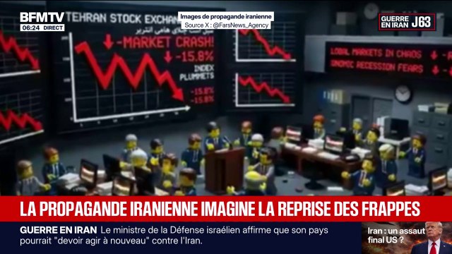 Guerre au Moyen-Orient: la propagande iranienne imagine la reprise des frappes