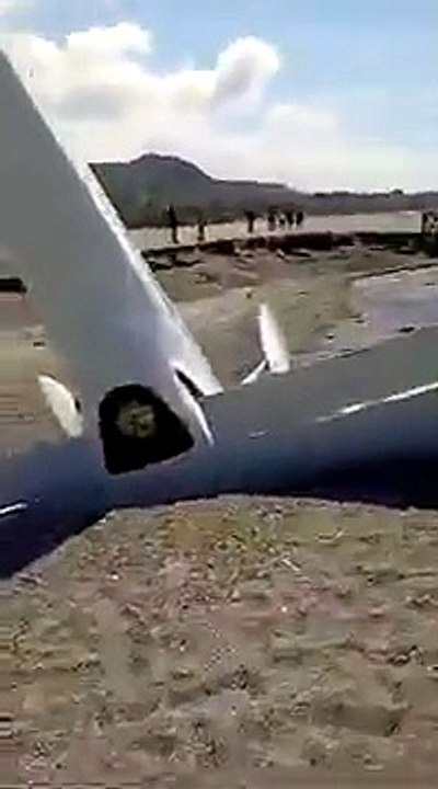 Precita aero a Grisolia lido