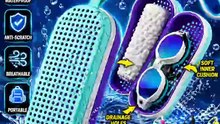 Silicone Swim Goggle Case – Breathable Waterproof Goggle Storage Case