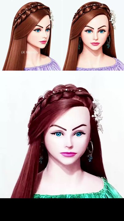 front hairstyle|ladies hair style for wedding|bridal hairstyle|party hairstyle|easy hairstyles