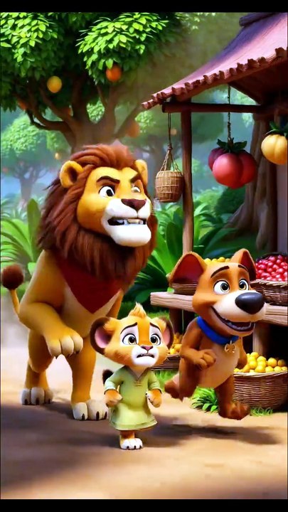 गरीब गांव वाला बना हीरो 🦁 सबको सबक सिखा दिया #shorts #cartoon #revenge #hindicartoon