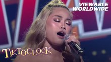 TiktoClock: Dating kampeon Joy Campugan, PUSO ANG TECHNIQUE sa pagkanta!