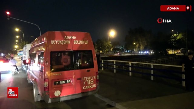 Adana’da kanala düşen genç akıntıya kapılarak kayboldu