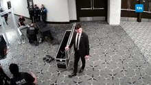Donald Trump'ın da katıldığı Beyaz Saray Muhabirleri Yemeği'ne saldırının en net görüntüleri ortaya çıktı