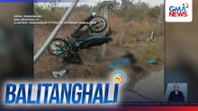 Rider na walang helmet at nakainom umano, patay matapos bumangga sa poste ng ilaw | Balitanghali