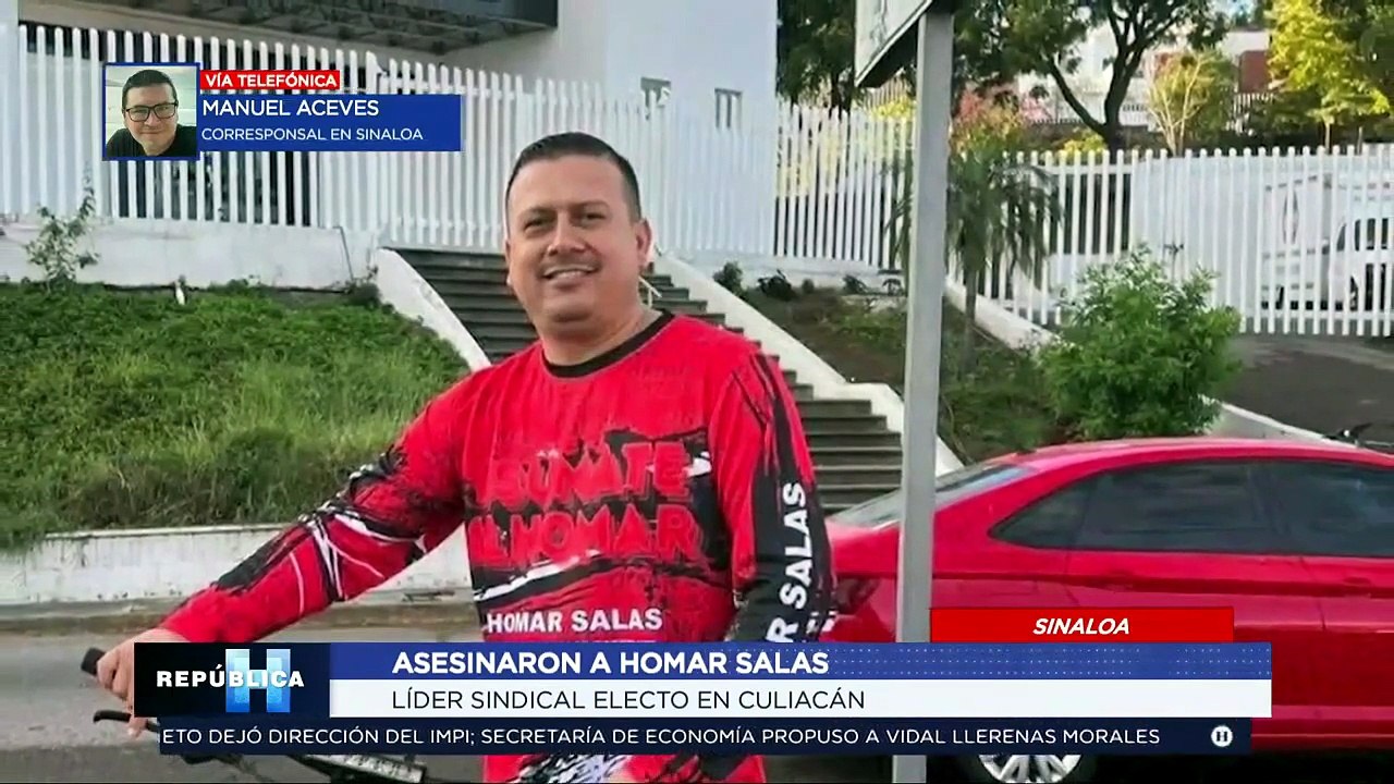 ¡Lo atacaron frente a su familia! Asesinan a líder sindical en Culiacán días antes de asumir cargo