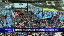 Peringatan Hari Buruh, Prabowo: Selesaikan RUU Ketenagakerjaan | KOMPAS SIANG