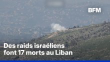 Guerre au Moyen-Orient: de nouveaux raids israéliens font au moins 17 morts dans le sud du Liban