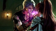 Butler's Sacrifice: Demon King's Plea as He Pins Her Against the Wall, Begging, "Just Don't Go!"
