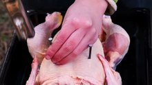 Juicy chicken recipe for when outdoor cooking!