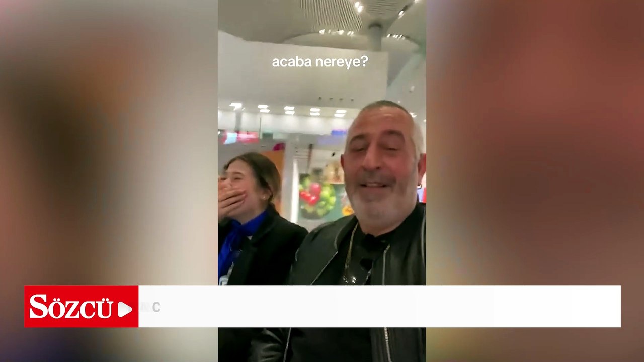 Cem Yılmaz’ın havalimanı videosu gündem oldu: Kolye detayı dikkat çekti