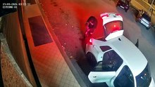 Things went badly for the robbers #CCTV #CaughtOnCamera #CCTVFootage