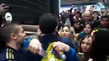 Tedesco İstanbul'a taraftarın omuzlarında veda etti...