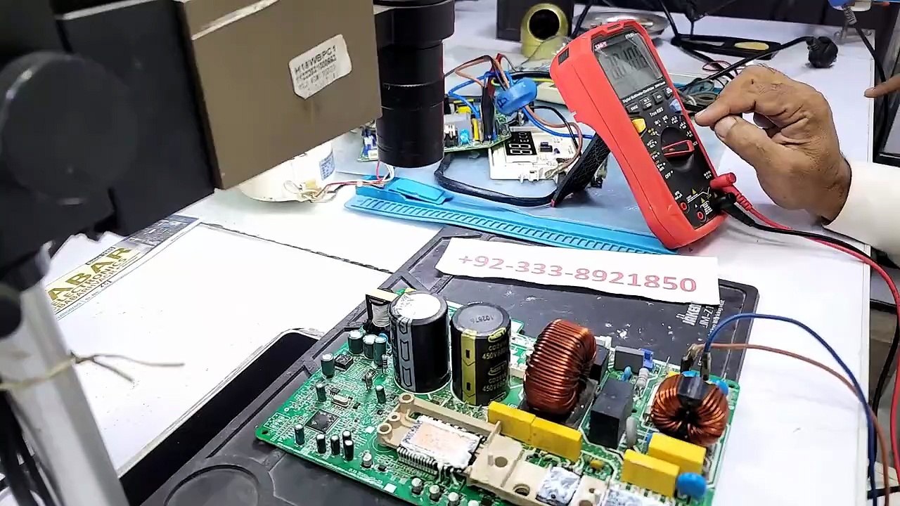 #1191 Inverter AC PCB IGBT Driver Circuit Repair & Explained Dc inverter ac pcb training class Babar - Babar Electronics HVACR