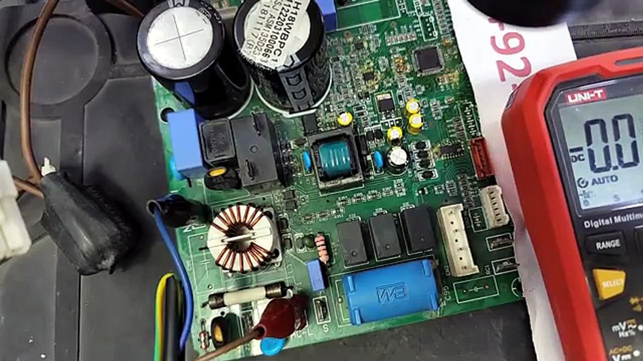 DC Inverter AC Comunication Section Inverter AC Comunication Error AC PCB Course E6 E5 E7 F1 By Babar Electronics