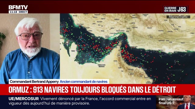 Détroit d'Ormuz: La situation n'est pas en train de s'arranger , commandant Bertrand Apperry, ancien commandant de navires