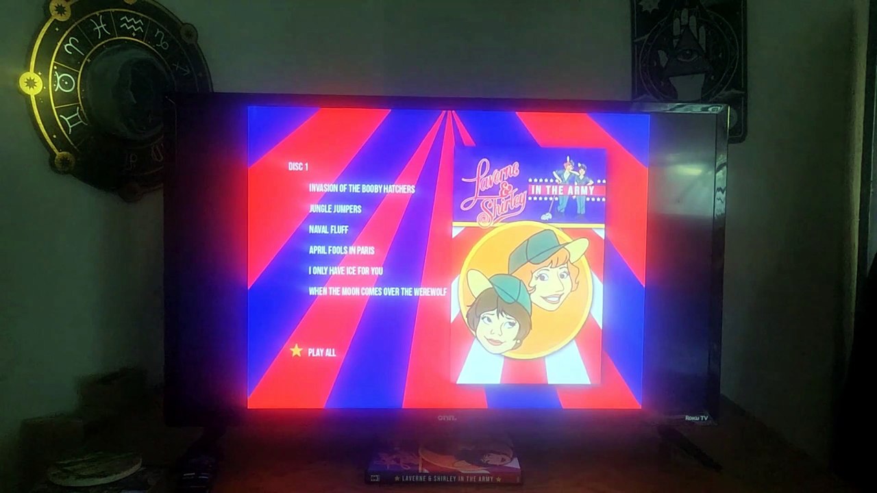 Opening to Laverne & Shirley in the Army 2019 DVD (Disc 1 only)