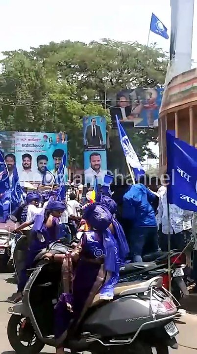 GULB, Woman Bike Rally l Bhim Jayanti l Celebration l All in Blue colours.