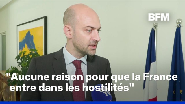 Jean-Noël Barrot assure qu'il n'y aura pas d'entrée de la France dans la guerre au Moyen-Orient