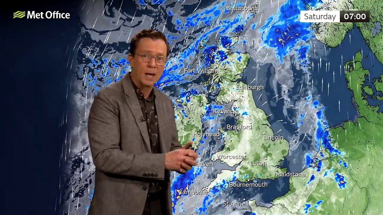 Met Office Friday Morning Weather Forecast 01/05/2026