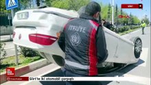 Siirt’te iki otomobil çarpıştı