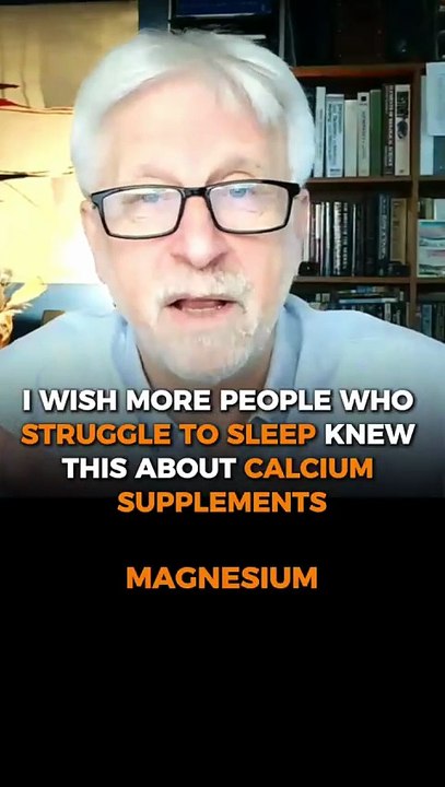 Taking calcium before bed?