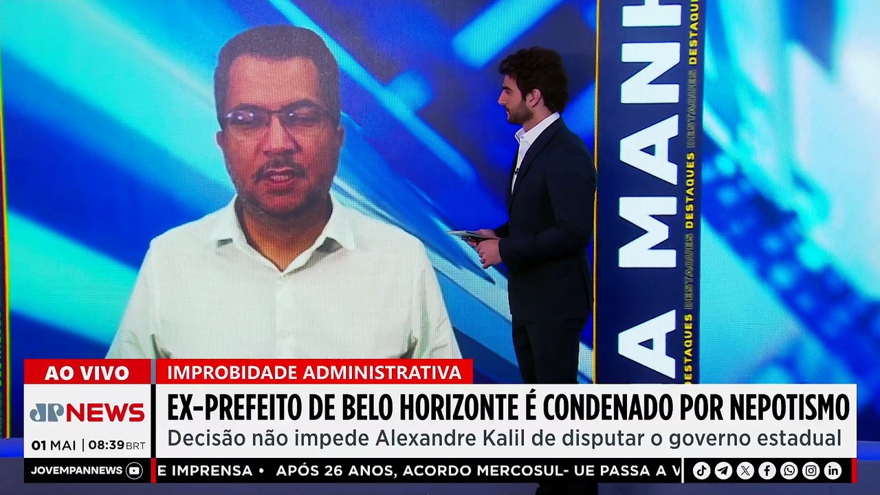 Ex-prefeito de BH Alexandre Kalil é condenado por nepotismo
