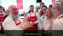 Meloni a PizzAut: "Primo Maggio con i lavoratori piu' straordinari di tutti"