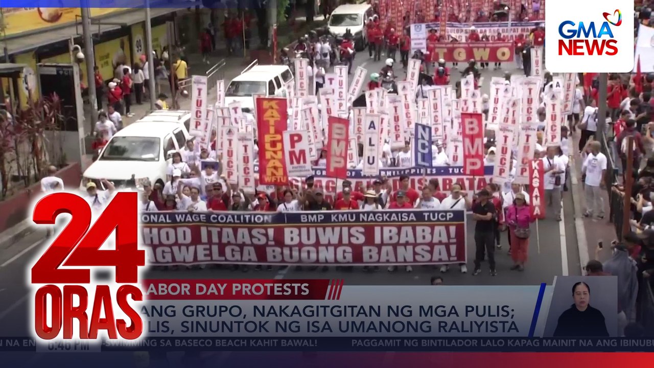 Dagdag-sahod, giit sa labor day ralies; 2 rehiyon may wage hike | 24 Oras