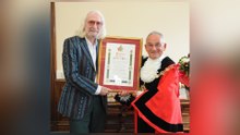 Charlie Landsborough awarded Freedom of the Borough