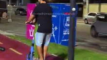 Passeio Romântico na ciclovia 🛴🛴🛴🛴🤰🤰🤰🤰 #omelhorsoaoscomentarios #engraçado #engraçados #comentarios #comentários