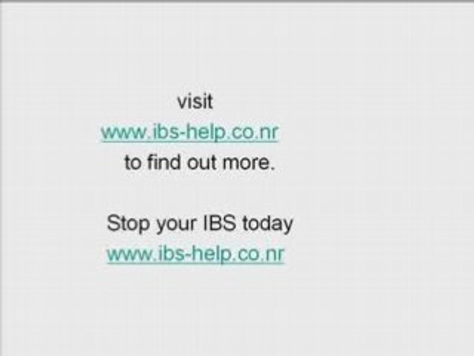 IBS treatment