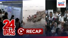 24 Oras: (Part 2) Dumi sa Baseco Beach, 'di ininda ng ilang naligo; Labor Day job fair; Dagdag-sahod sa dalawang rehiyon; atbp