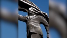 Banksy claims new central London sculpture near The Mall
