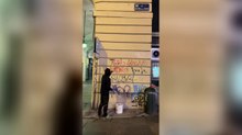 Ghostpitur arriva a Torino: il “ripulitore” dei muri cancella le scritte in centro