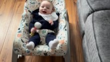 Toddler Lights Up At The Sight Of A Baby Feeding Bottle