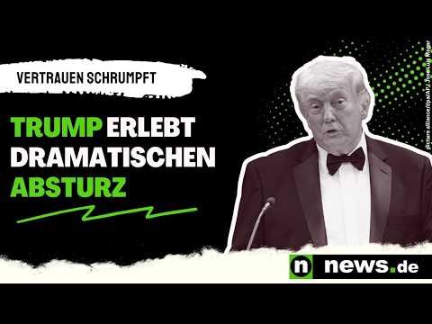 Donald Trump: Weißes Haus in Sorge - Trump erlebt dramatischen Absturz