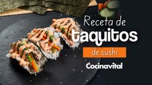 Taquitos de sushi fáciles y rápidos para hacer en casa