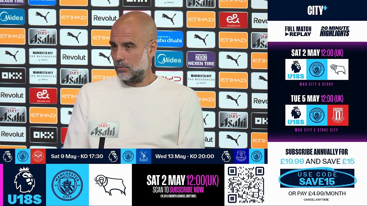 Guardiola e o calendário