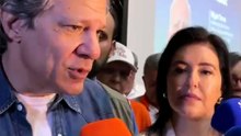 'O cidadão mais prejudicado pela pauta da extrema direita é o trabalhador', diz Haddad no 1º de Maio