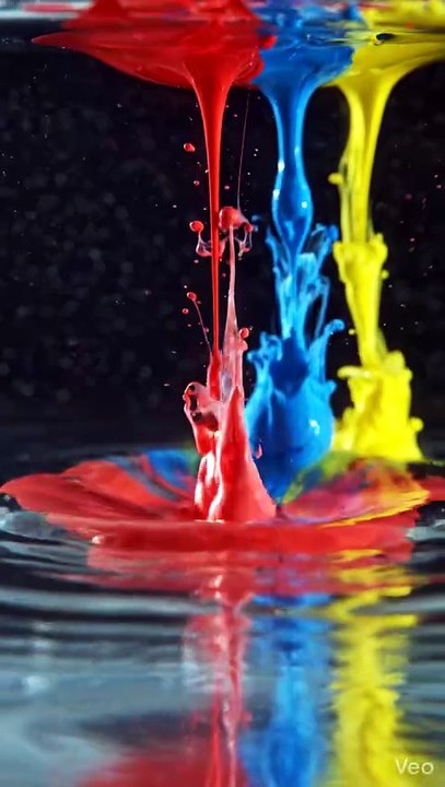 Unmixing the Chaos: Swirling Paint Gradually Resets (Visual Illusion)