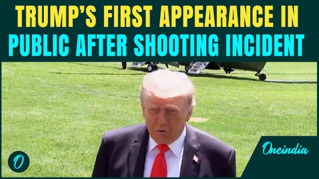 Trump Appears In Public For First Time After Deadly Assassination Attempt at WH Dinner Shooting