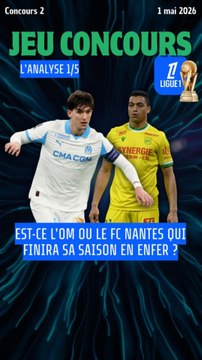 Analyse 1 : FC Nantes x Olympique de Marseille