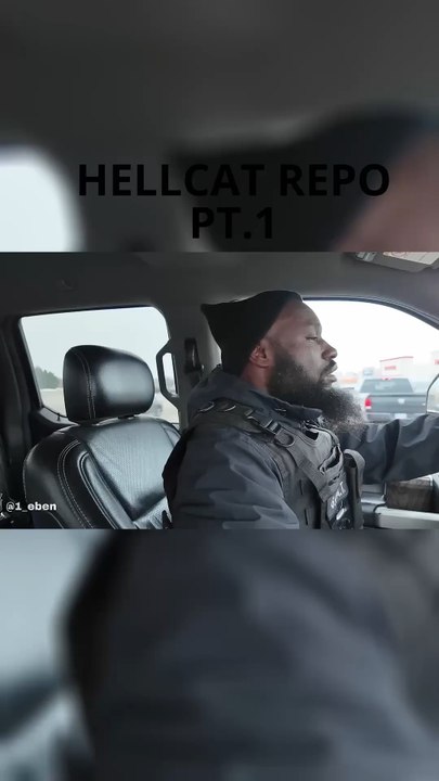 Hellcat Repo #repo #automobile #towtruck #towing #tow #goat 🐐