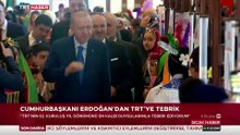 Cumhurbaşkanı Erdoğan TRT'nin 62. kuruluş yıl dönümünü kutladı