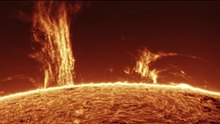 Watch 100,000 - Mile-High Solar Prominence Soar Above Sun