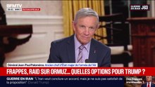 Iran: "Je demanderais à Donald Trump de préciser ses objectifs", détaille Jean-Paul Paloméros, ancien chef d'État-major de l'armée de l'air
