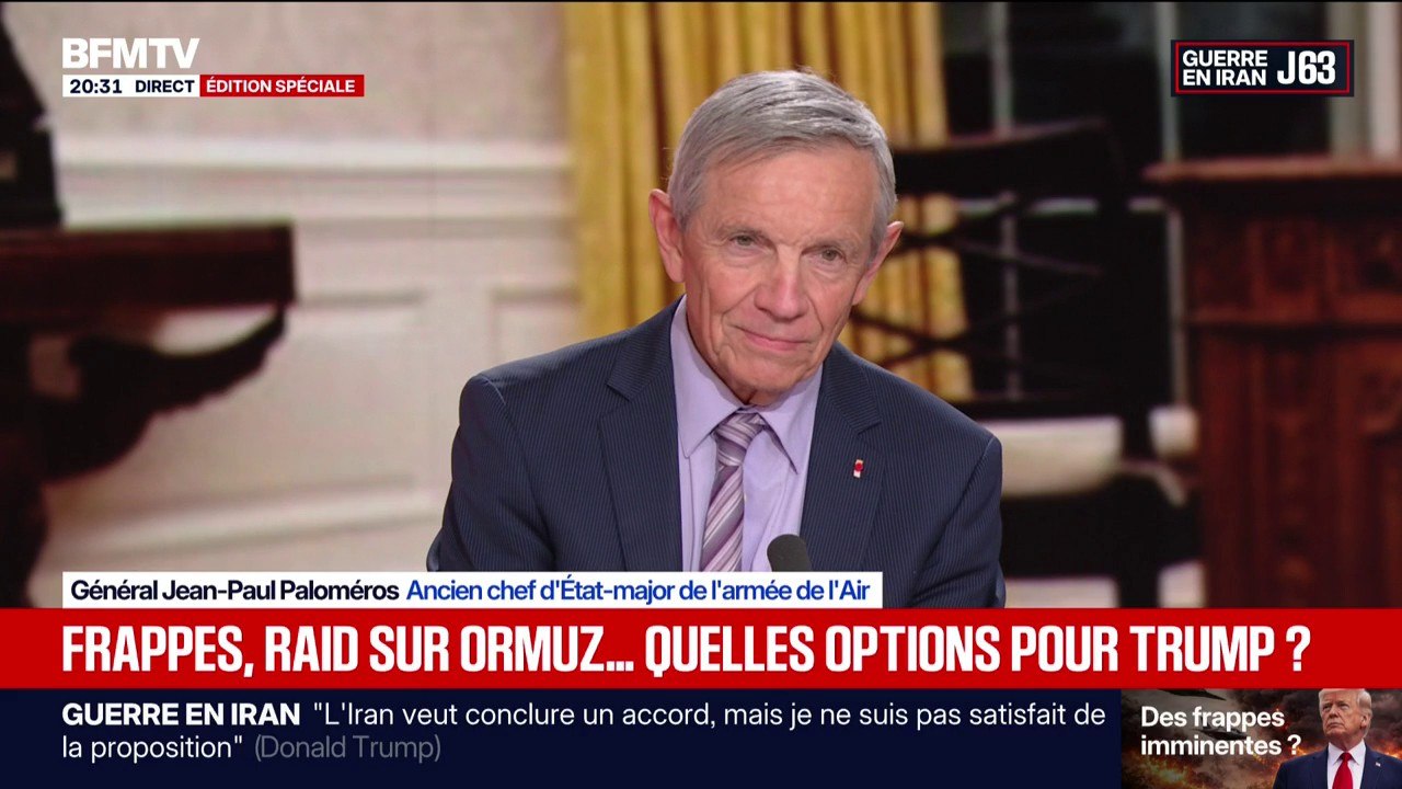 Iran: "Je demanderais à Donald Trump de précise...