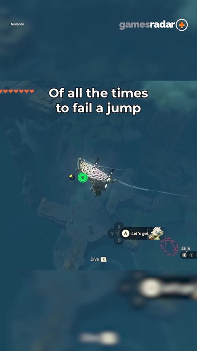 Of All The Times To Fail A Jump