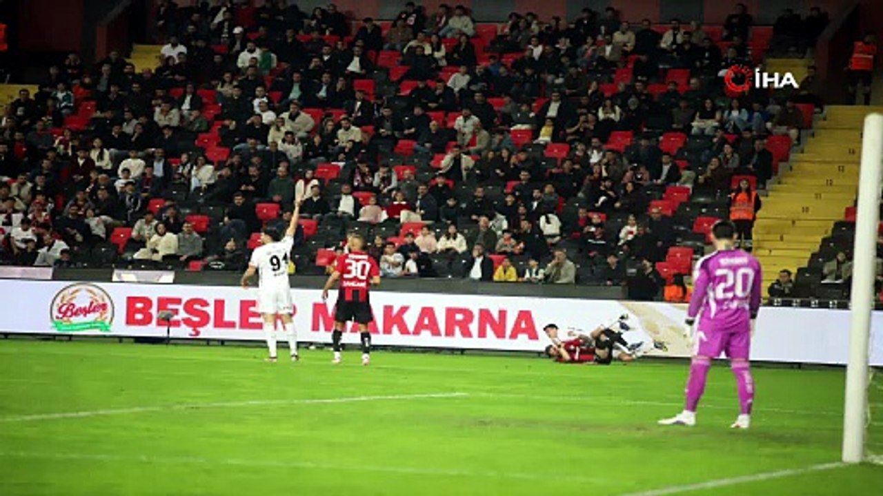 Trendyol Süper Lig: Gaziantep FK: 0 - Beşiktaş: 2 (Maç sonucu) | Ajansspor | IHA